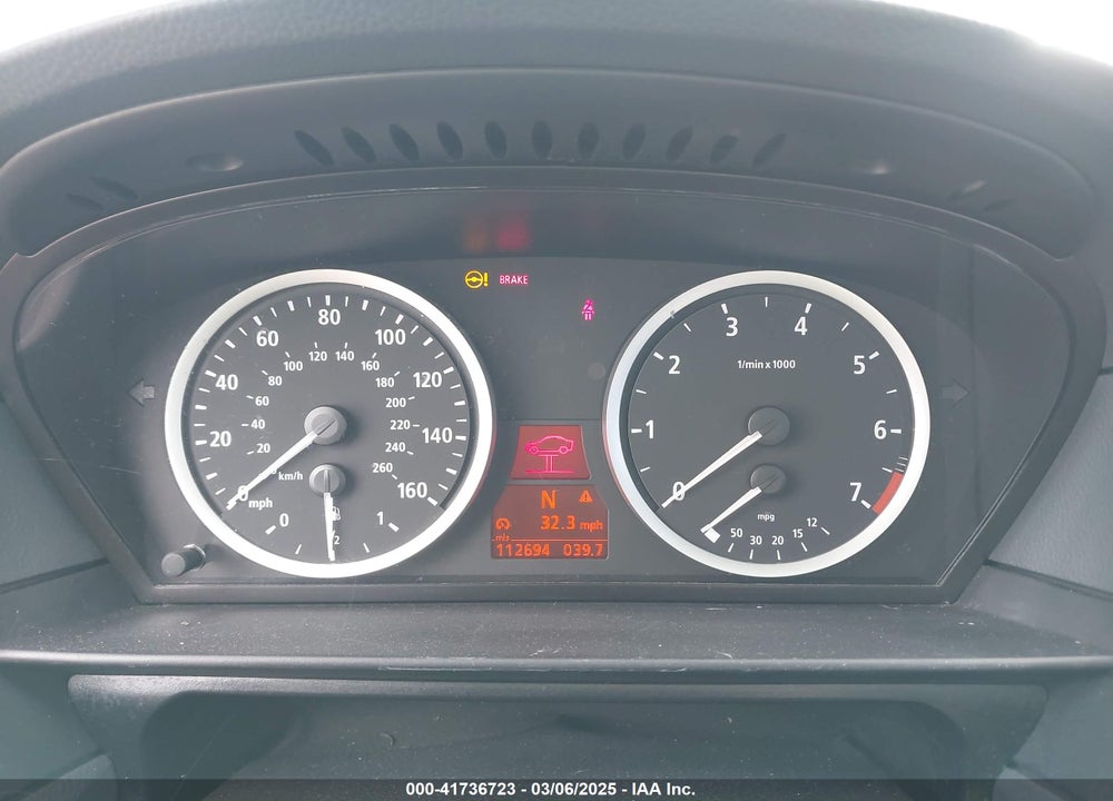 2004 BMW 545I VIN: WBANB33514B087813