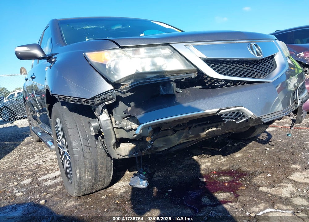 2011 ACURA MDX VIN: 2HNYD2H60BH546057
