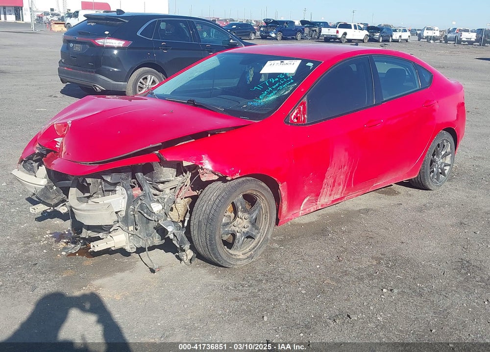 2016 DODGE DART VIN: 1C3CDFFA9GD796503