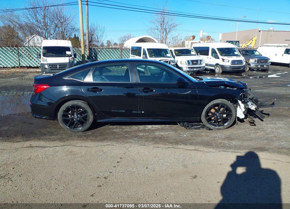 2022 HONDA CIVIC VIN: 2HGFE2F58NH551274