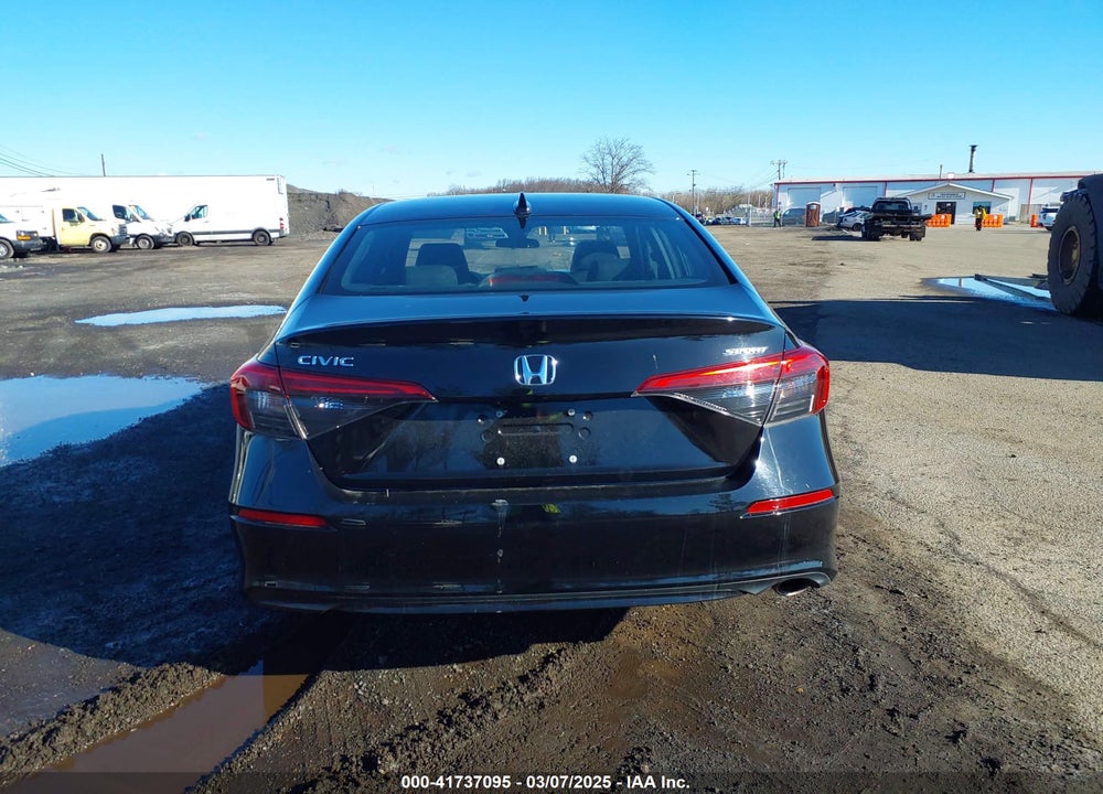 2022 HONDA CIVIC VIN: 2HGFE2F58NH551274