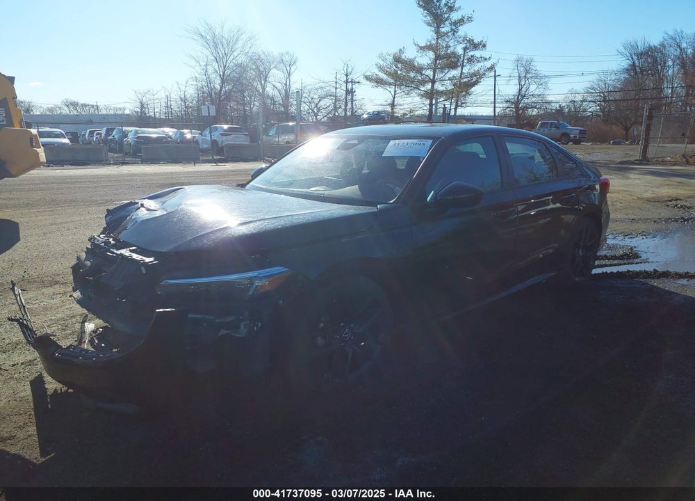 2022 HONDA CIVIC VIN: 2HGFE2F58NH551274