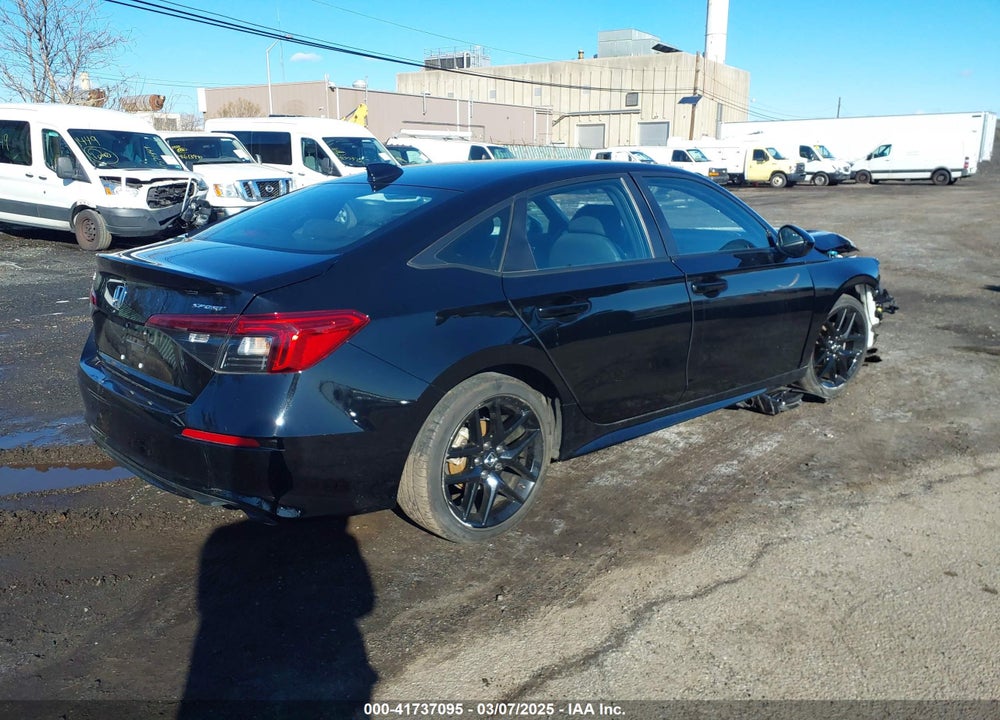 2022 HONDA CIVIC VIN: 2HGFE2F58NH551274
