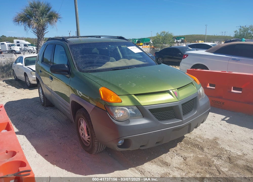 2001 PONTIAC AZTEK VIN: 3G7DA03E01S514087