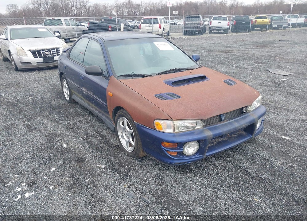 2000 SUBARU IMPREZA 2.5RS VIN: JF1GC6758YH500565