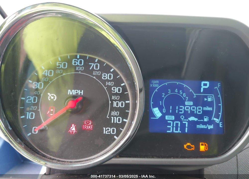 2015 CHEVROLET SPARK VIN: KL8CD6S92FC739368