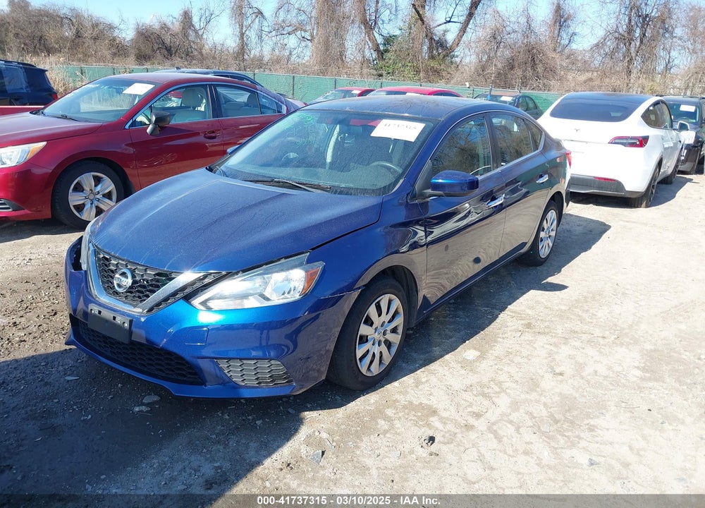 2016 NISSAN SENTRA VIN: 3N1AB7AP5GY308559