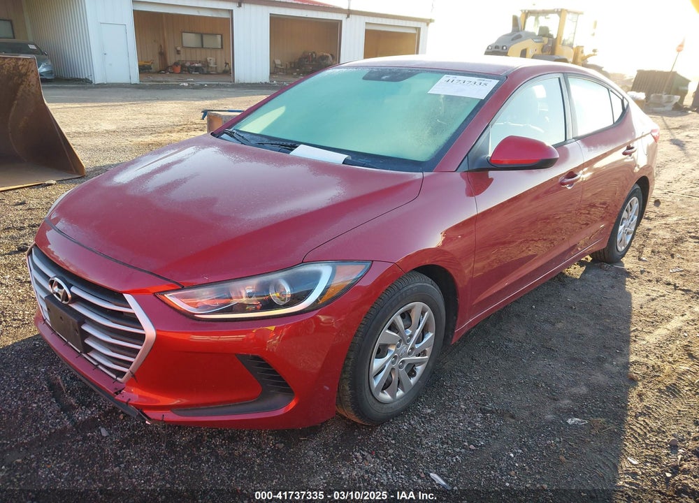2018 HYUNDAI ELANTRA VIN: KMHD74LF9JU452796