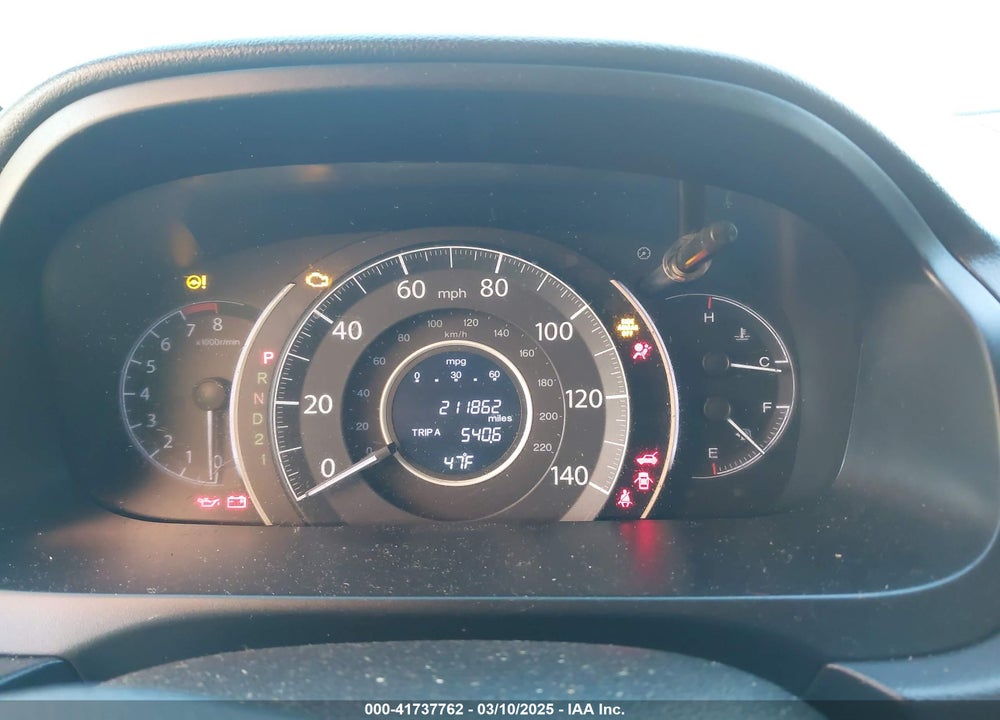2013 HONDA CR-V VIN: 2HKRM3H3XDH504396