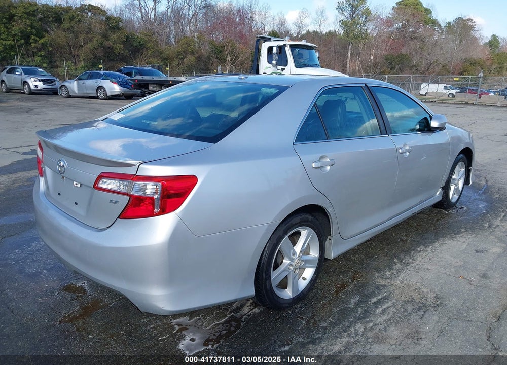 2012 TOYOTA CAMRY SE VIN: 4T1BF1FK0CU101778
