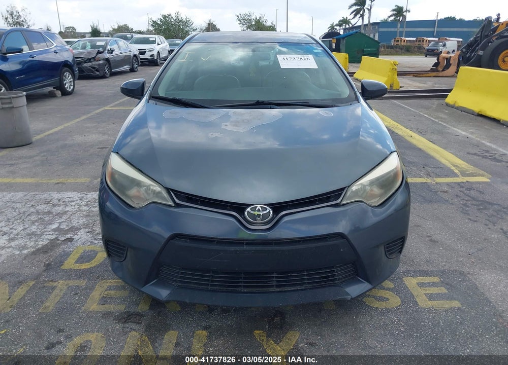 2016 TOYOTA COROLLA VIN: 5YFBURHE3GP370019