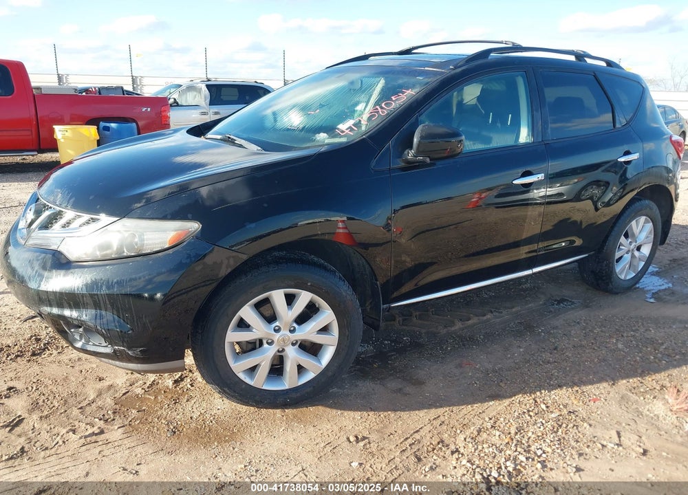 2011 NISSAN MURANO VIN: JN8AZ1MU6BW057143