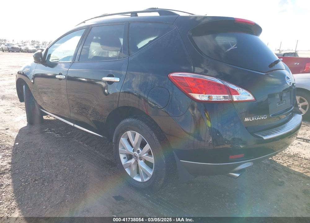 2011 NISSAN MURANO VIN: JN8AZ1MU6BW057143