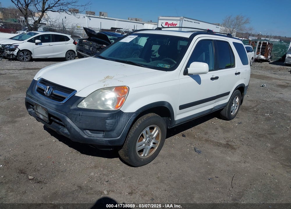 2004 HONDA CR-V EX VIN: SHSRD78854U238876
