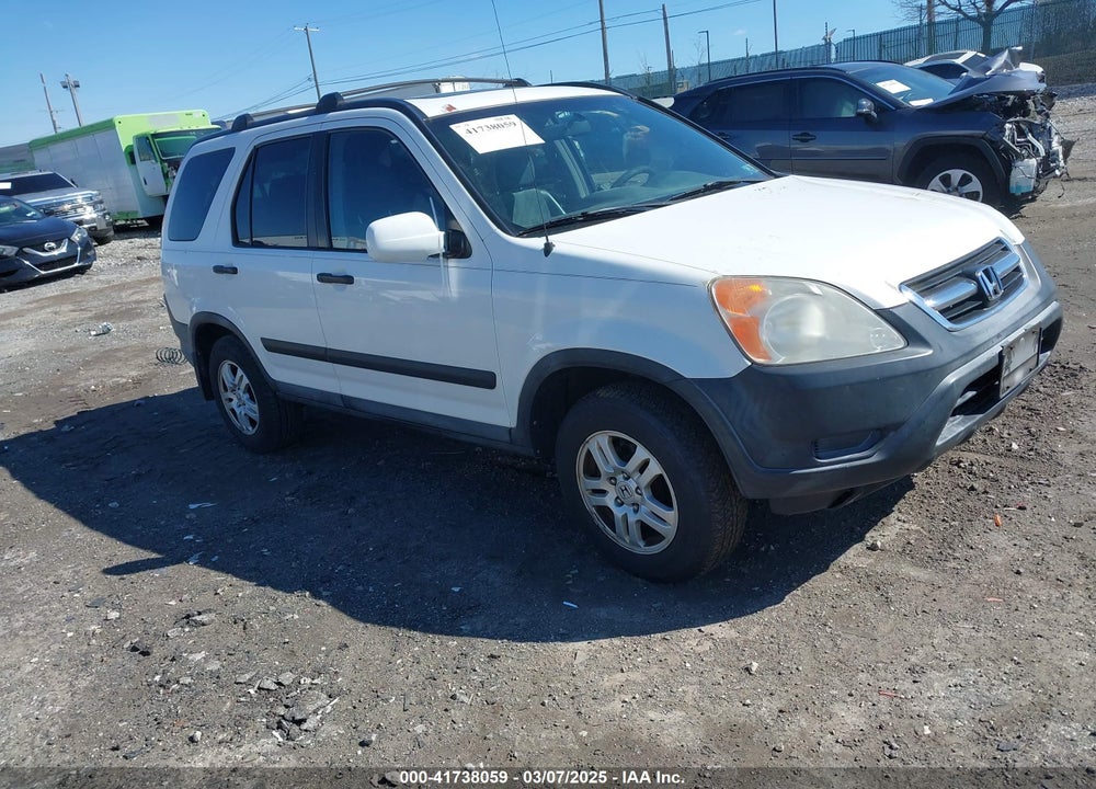 2004 HONDA CR-V EX VIN: SHSRD78854U238876