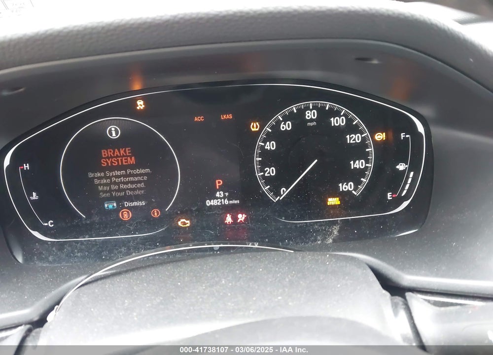 2019 HONDA ACCORD VIN: 1HGCV1F37KA090686