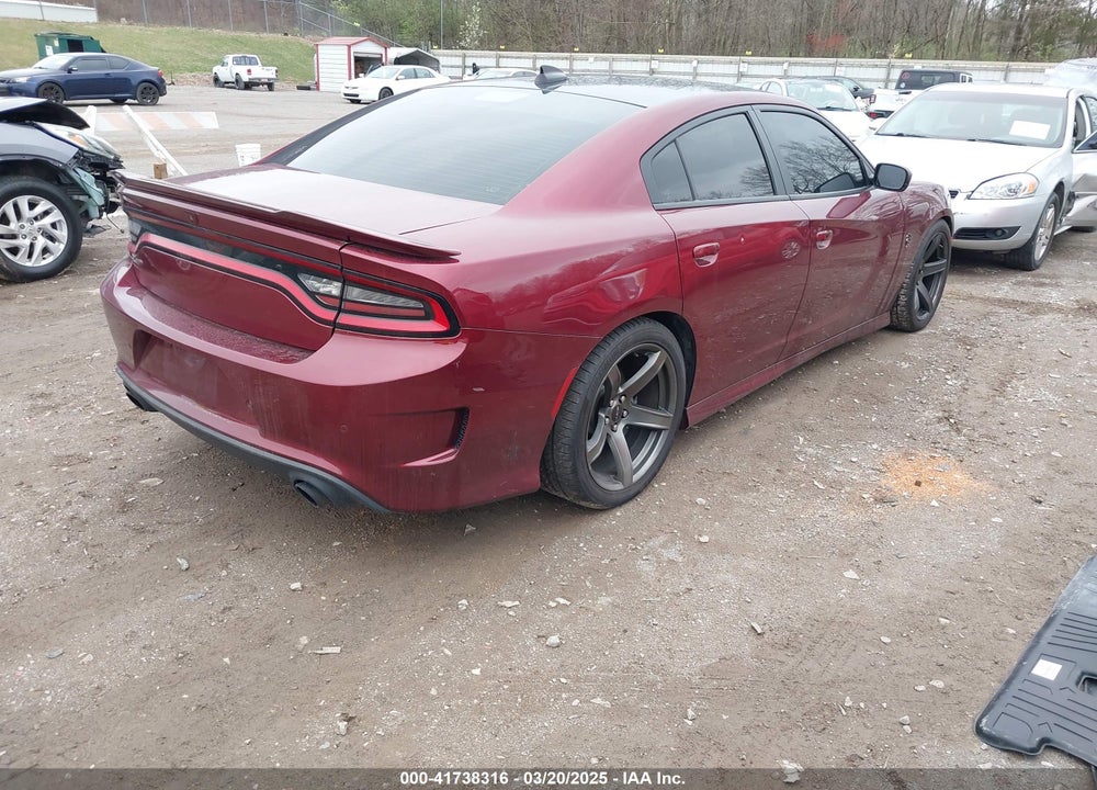 2018 DODGE CHARGER SRT HELLCAT RWD VIN: 2C3CDXL9XJH289135