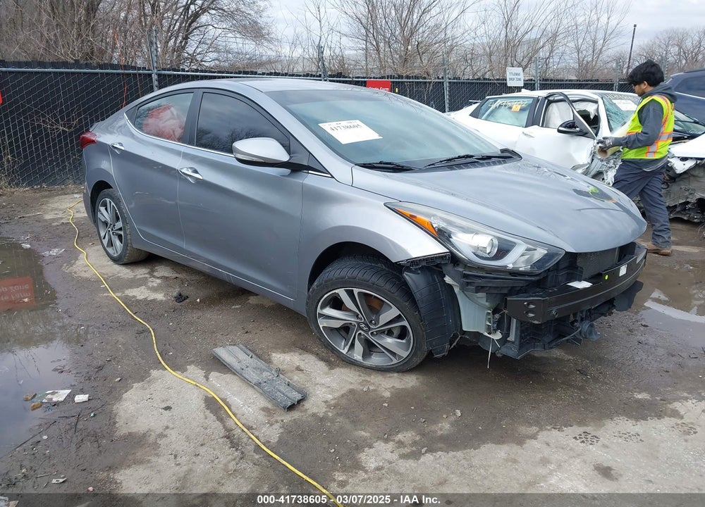 2015 HYUNDAI ELANTRA LIMITED VIN: KMHDH4AE5FU358638