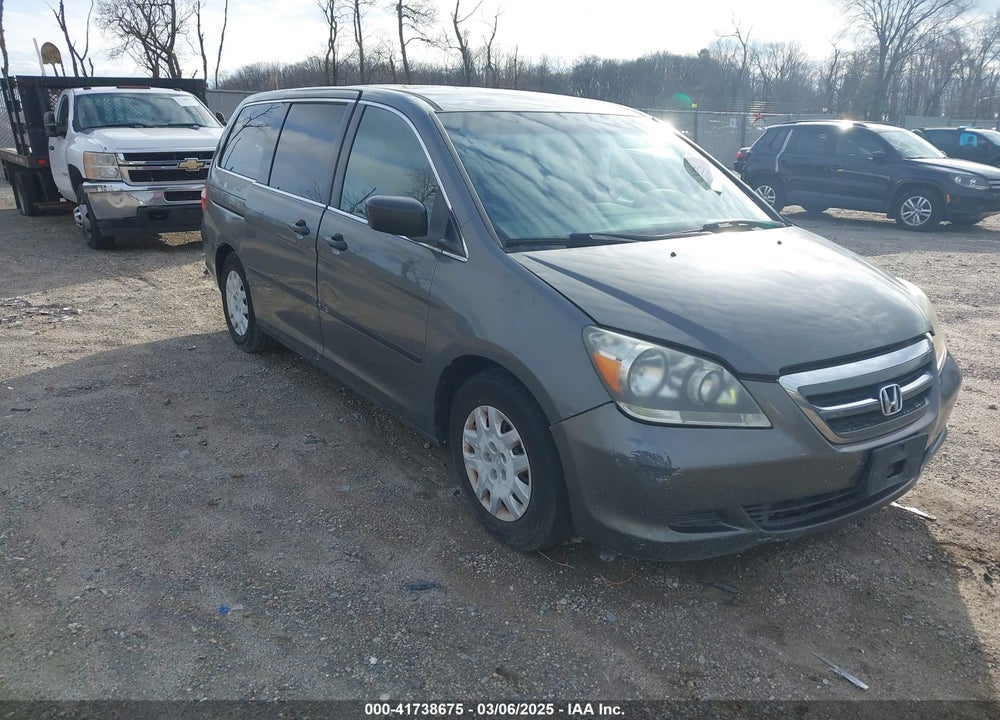 2007 HONDA ODYSSEY LX VIN: 5FNRL38287B101143