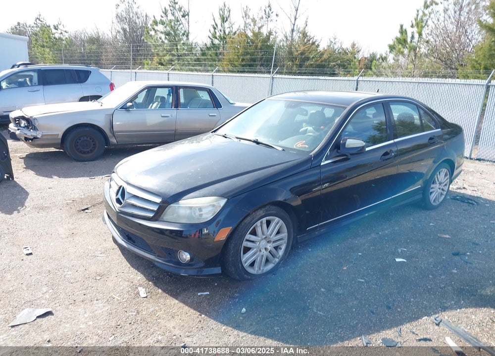2008 MERCEDES-BENZ C 300 LUXURY/SPORT VIN: WDDGF54XX8R035174