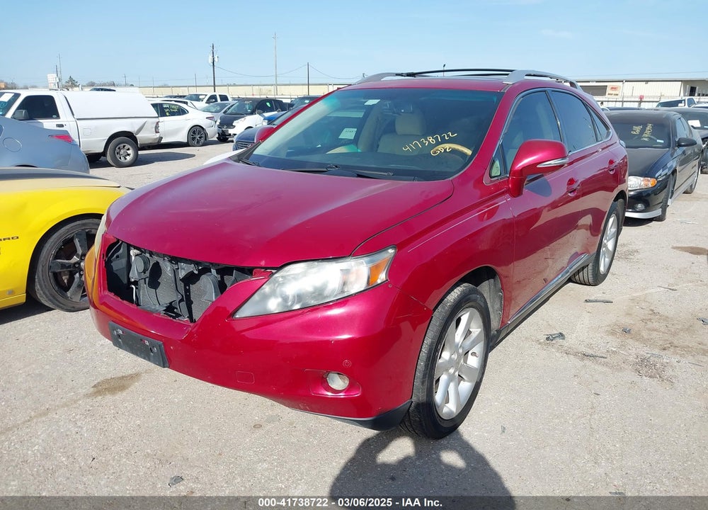 2010 LEXUS RX 350 VIN: 2T2ZK1BA7AC037871