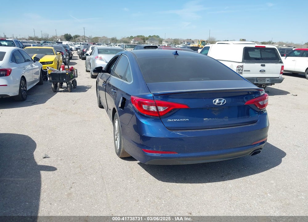 2017 HYUNDAI SONATA SE VIN: 5NPE24AFXHH458458