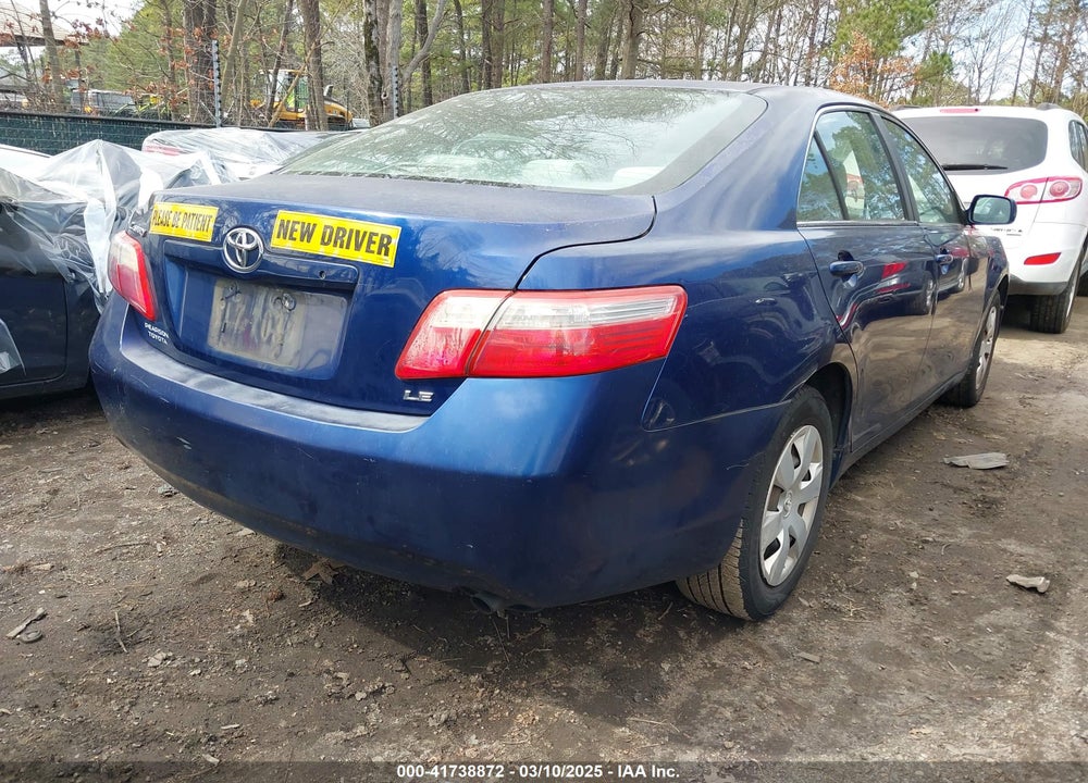 2008 TOYOTA CAMRY LE VIN: 4T1BE46K88U250256