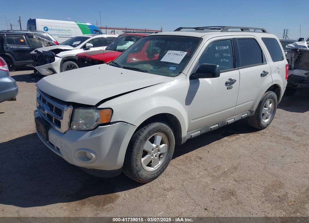 2012 FORD ESCAPE XLT VIN: 1FMCU0D7XCKA83692