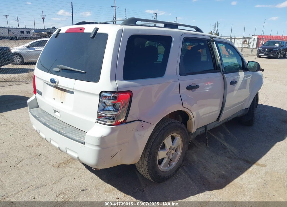 2012 FORD ESCAPE XLT VIN: 1FMCU0D7XCKA83692