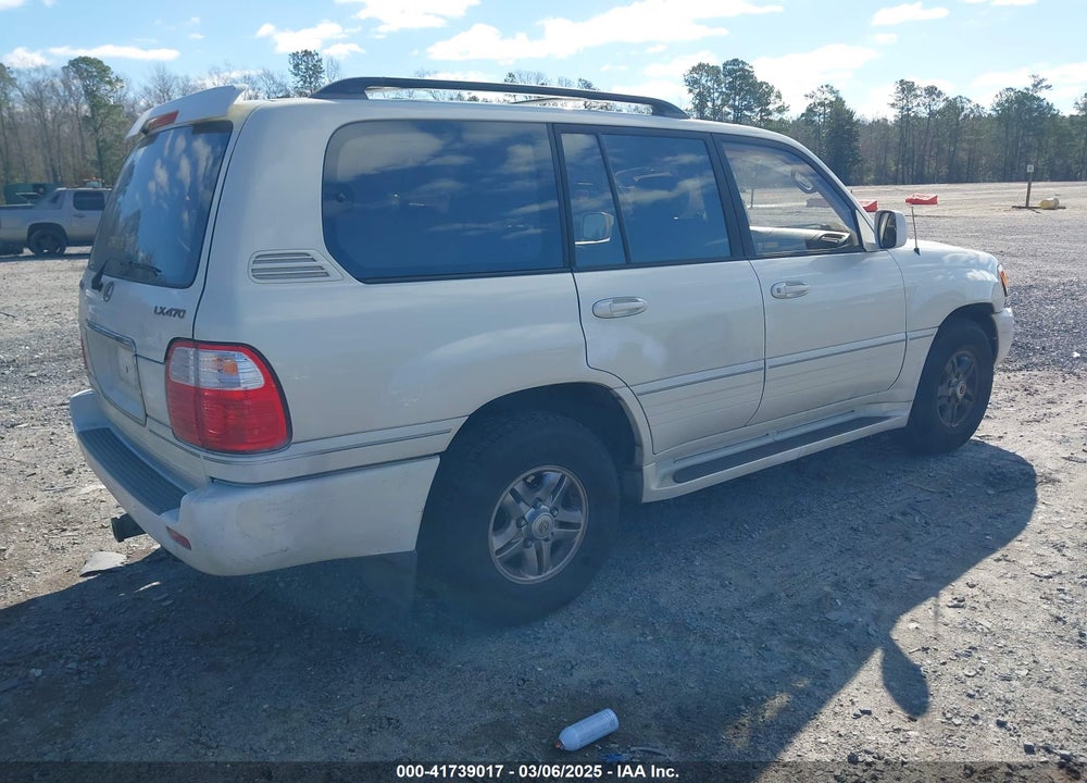 2002 LEXUS LX 470 VIN: JTJHT00W123522570