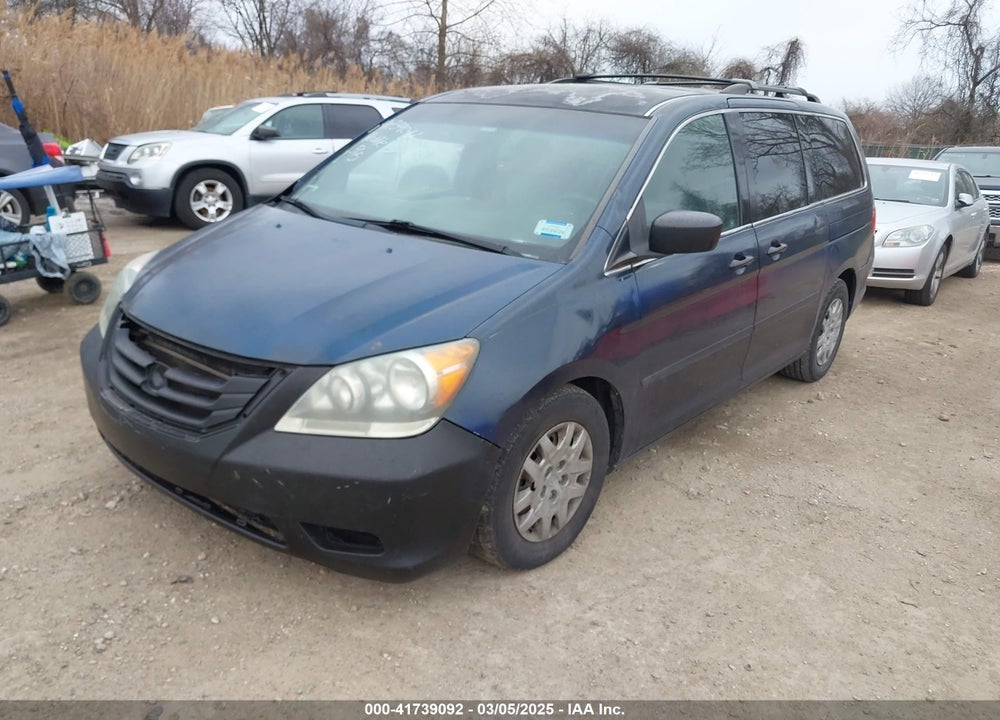 2009 HONDA ODYSSEY LX VIN: 5FNRL382X9B055785