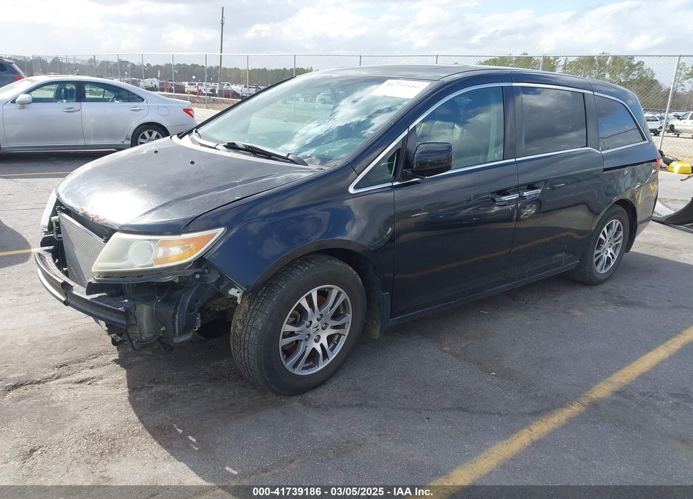2011 HONDA ODYSSEY EX-L VIN: 5FNRL5H65BB102807