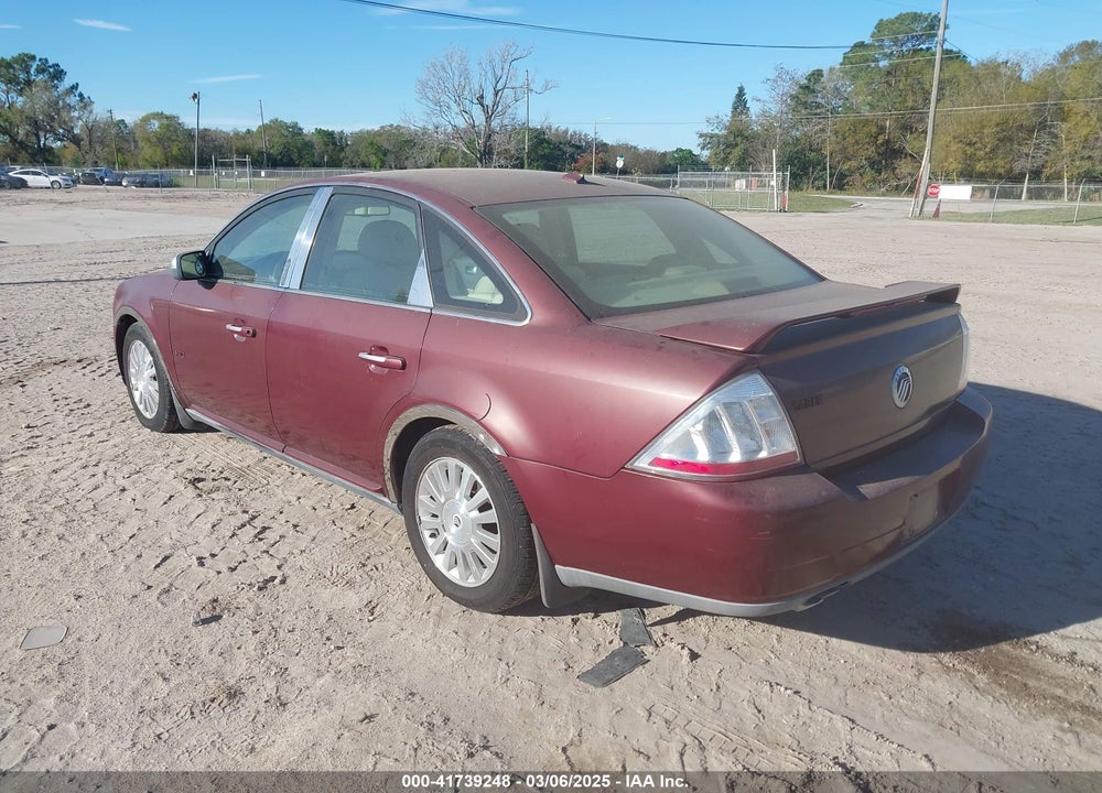 2008 MERCURY SABLE VIN: 1MEHM40W68G606133