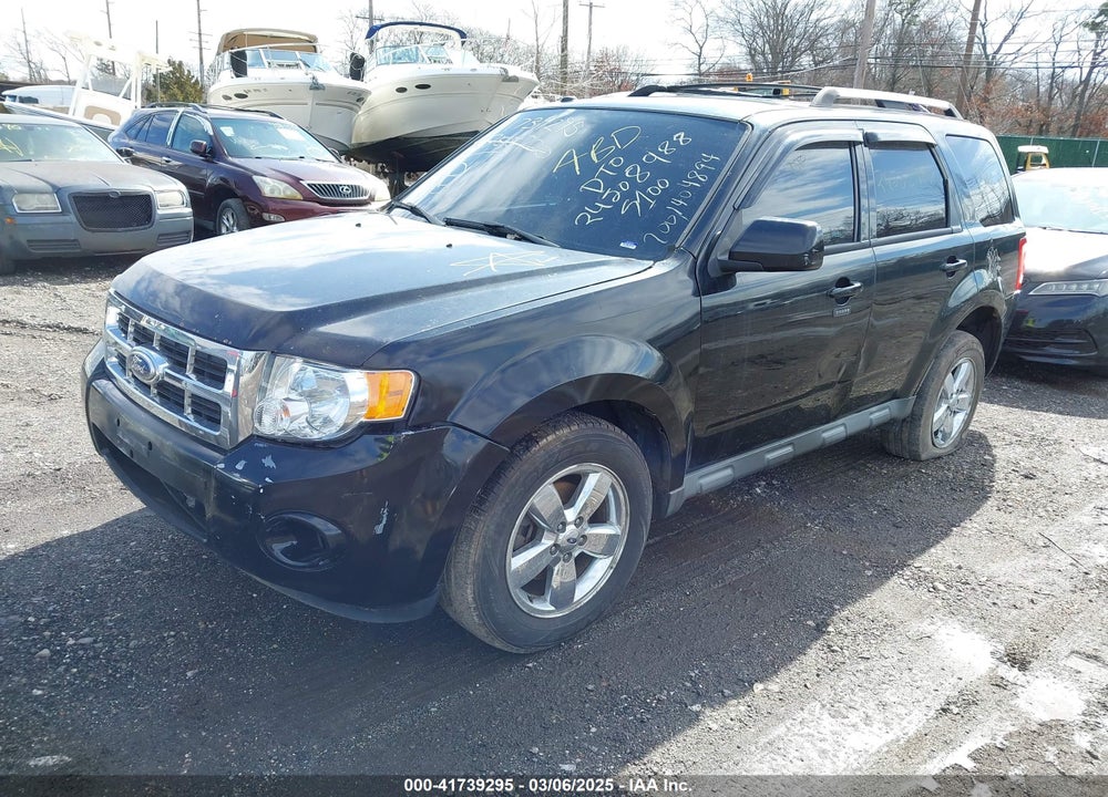 2010 FORD ESCAPE VIN: 1FMCU9EG5AKD09122
