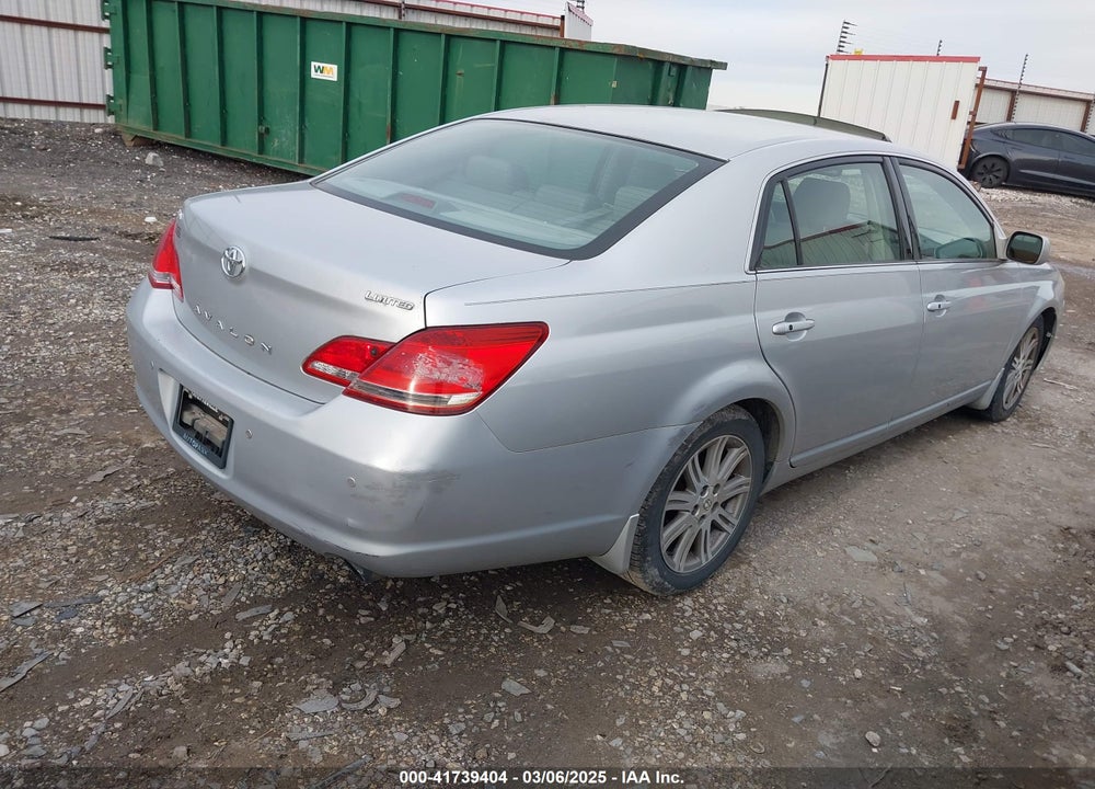 2007 TOYOTA AVALON VIN: 4T1BK36B67U173131