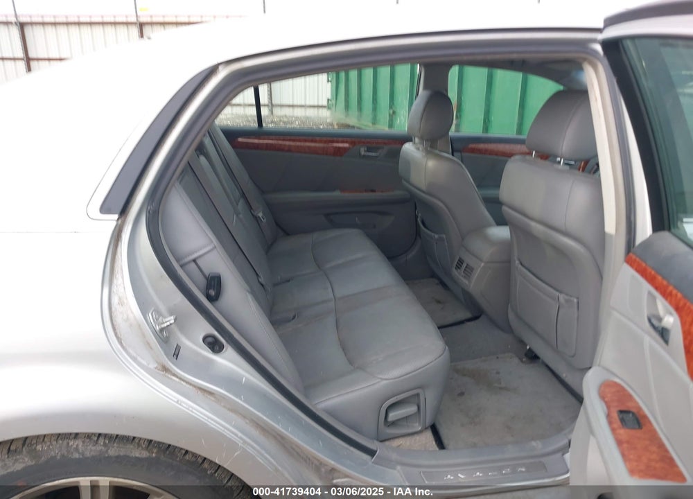 2007 TOYOTA AVALON VIN: 4T1BK36B67U173131