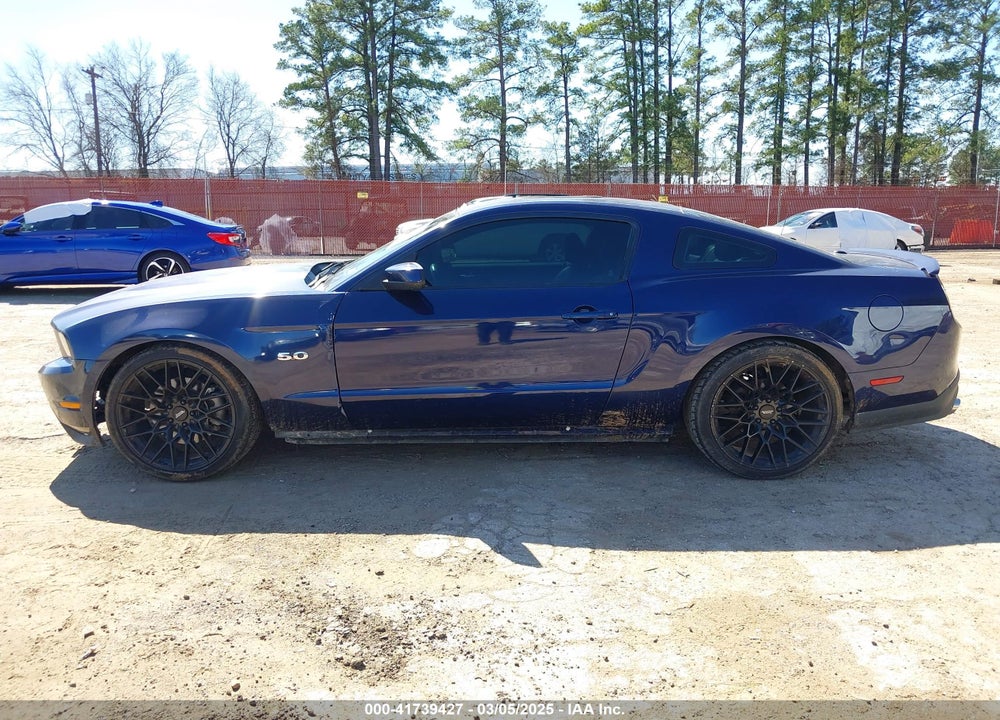 2011 FORD MUSTANG GT PREMIUM VIN: 1ZVBP8CF6B5138180