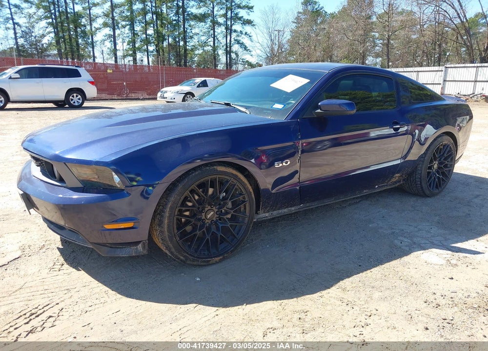 2011 FORD MUSTANG GT PREMIUM VIN: 1ZVBP8CF6B5138180