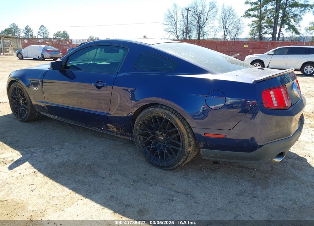 2011 FORD MUSTANG GT PREMIUM VIN: 1ZVBP8CF6B5138180