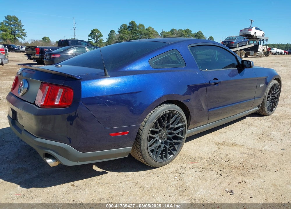 2011 FORD MUSTANG GT PREMIUM VIN: 1ZVBP8CF6B5138180