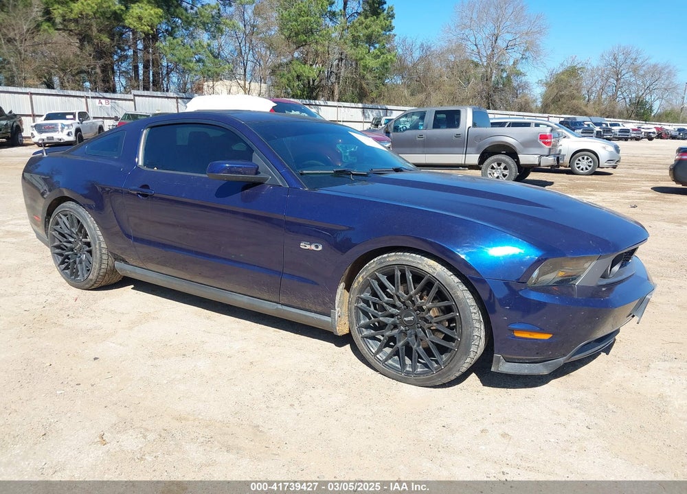2011 FORD MUSTANG GT PREMIUM VIN: 1ZVBP8CF6B5138180