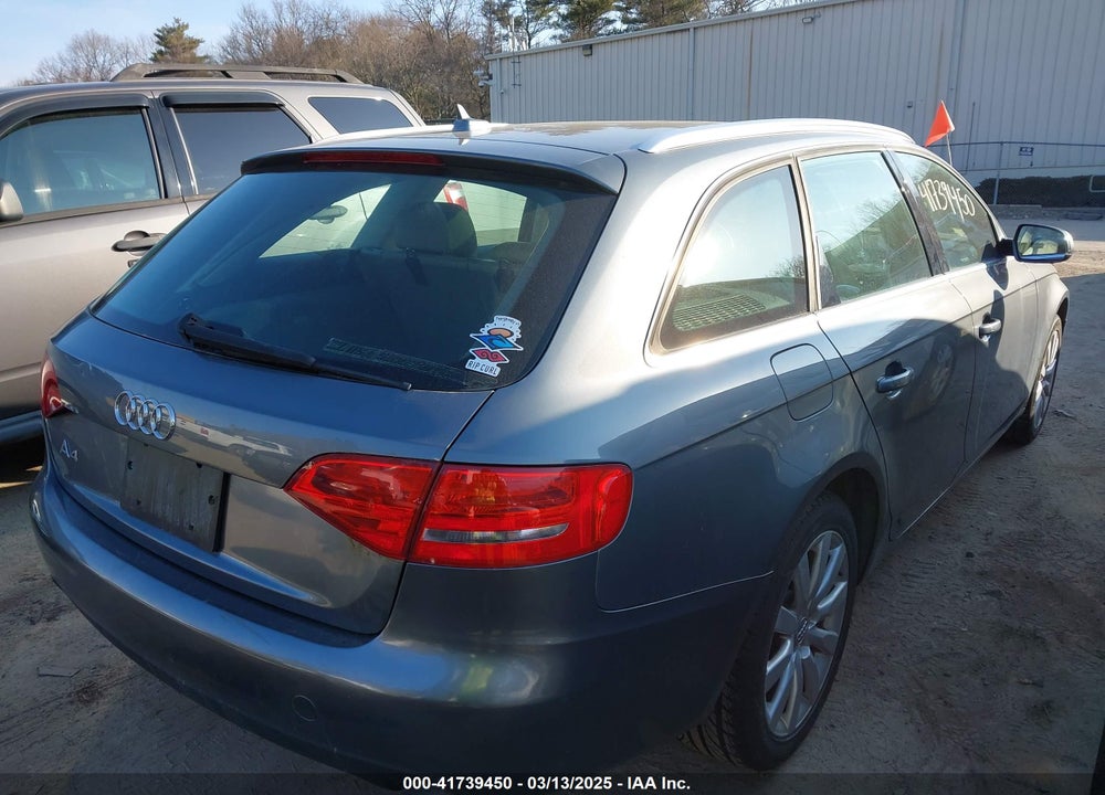 2012 AUDI A4 VIN: WAUSFAFL5CA112285