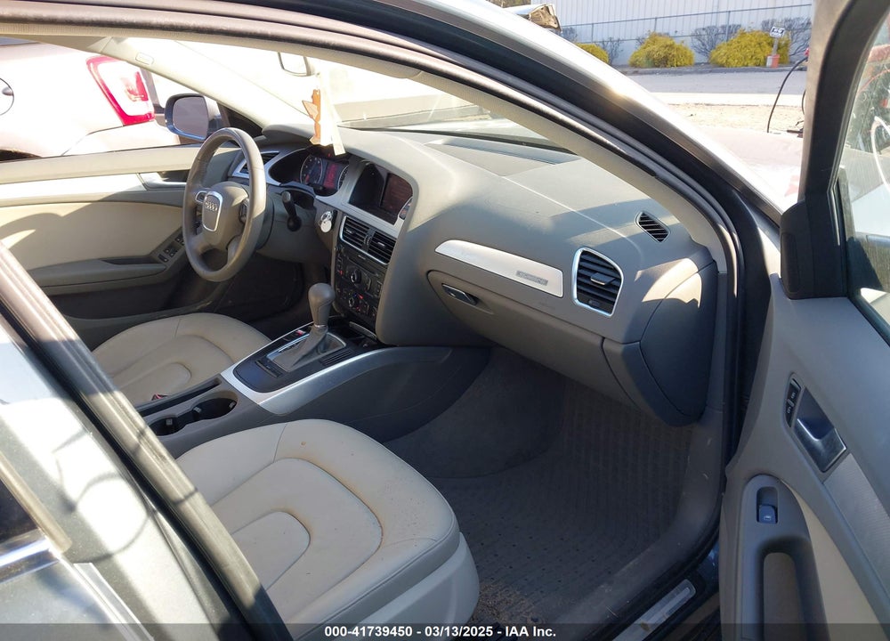 2012 AUDI A4 VIN: WAUSFAFL5CA112285