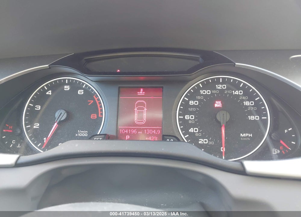 2012 AUDI A4 VIN: WAUSFAFL5CA112285