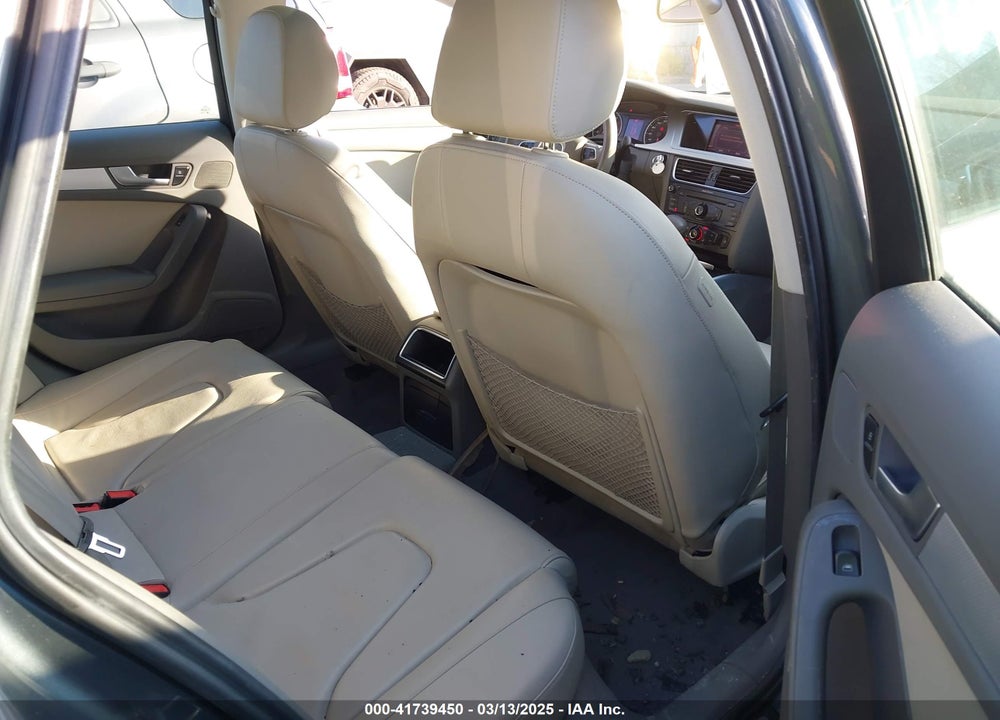 2012 AUDI A4 VIN: WAUSFAFL5CA112285