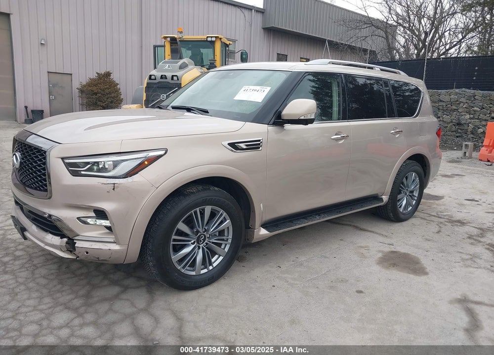 2023 INFINITI QX80 LUXE AWD VIN: JN8AZ2AE1P9302200