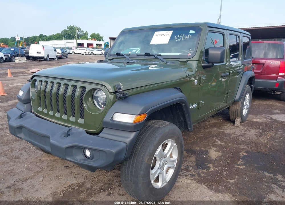 2021 JEEP WRANGLER UNLIMITED SPORT S 4X4 VIN: 1C4HJXDM9MW577585