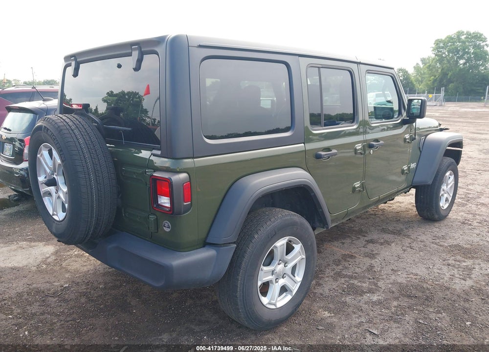 2021 JEEP WRANGLER UNLIMITED SPORT S 4X4 VIN: 1C4HJXDM9MW577585