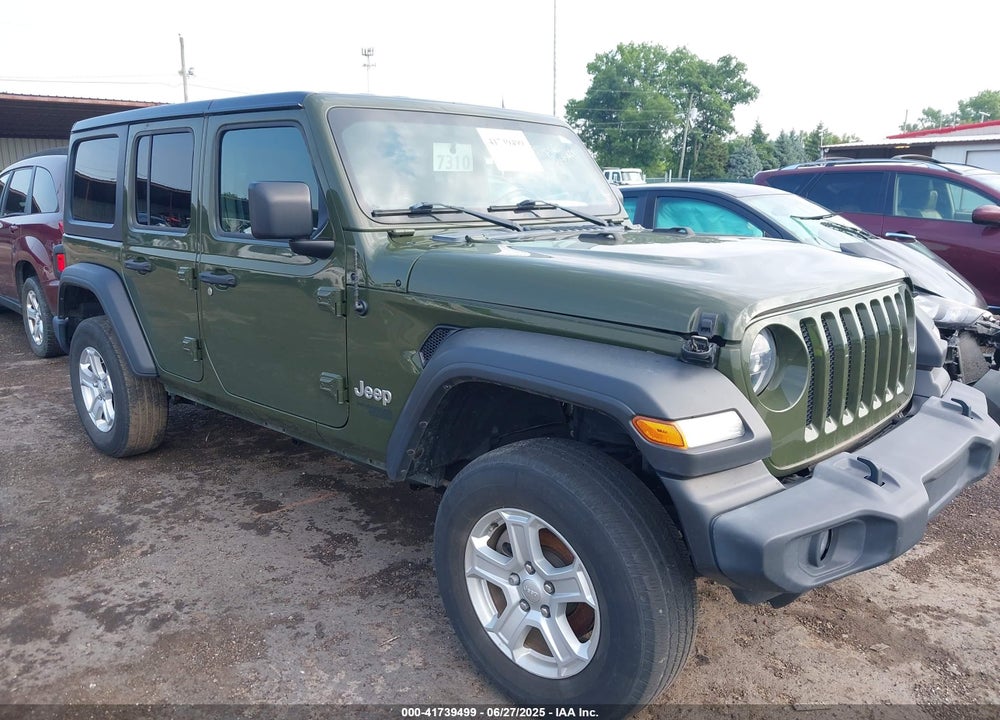 2021 JEEP WRANGLER UNLIMITED SPORT S 4X4 VIN: 1C4HJXDM9MW577585
