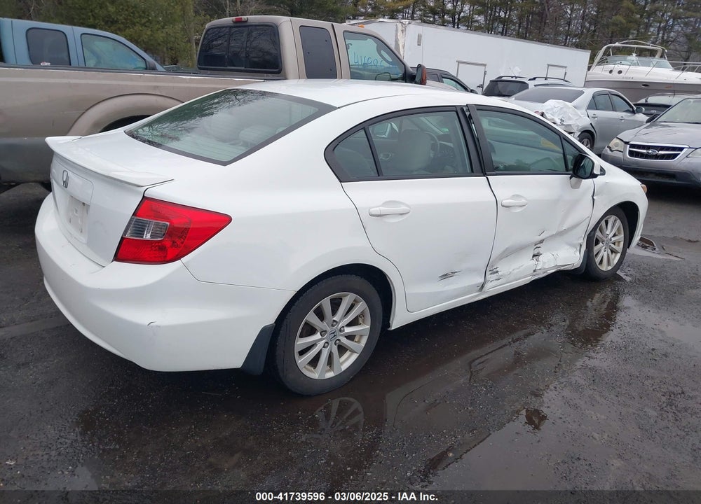 2012 HONDA CIVIC VIN: 2HGFB2F99CH309442